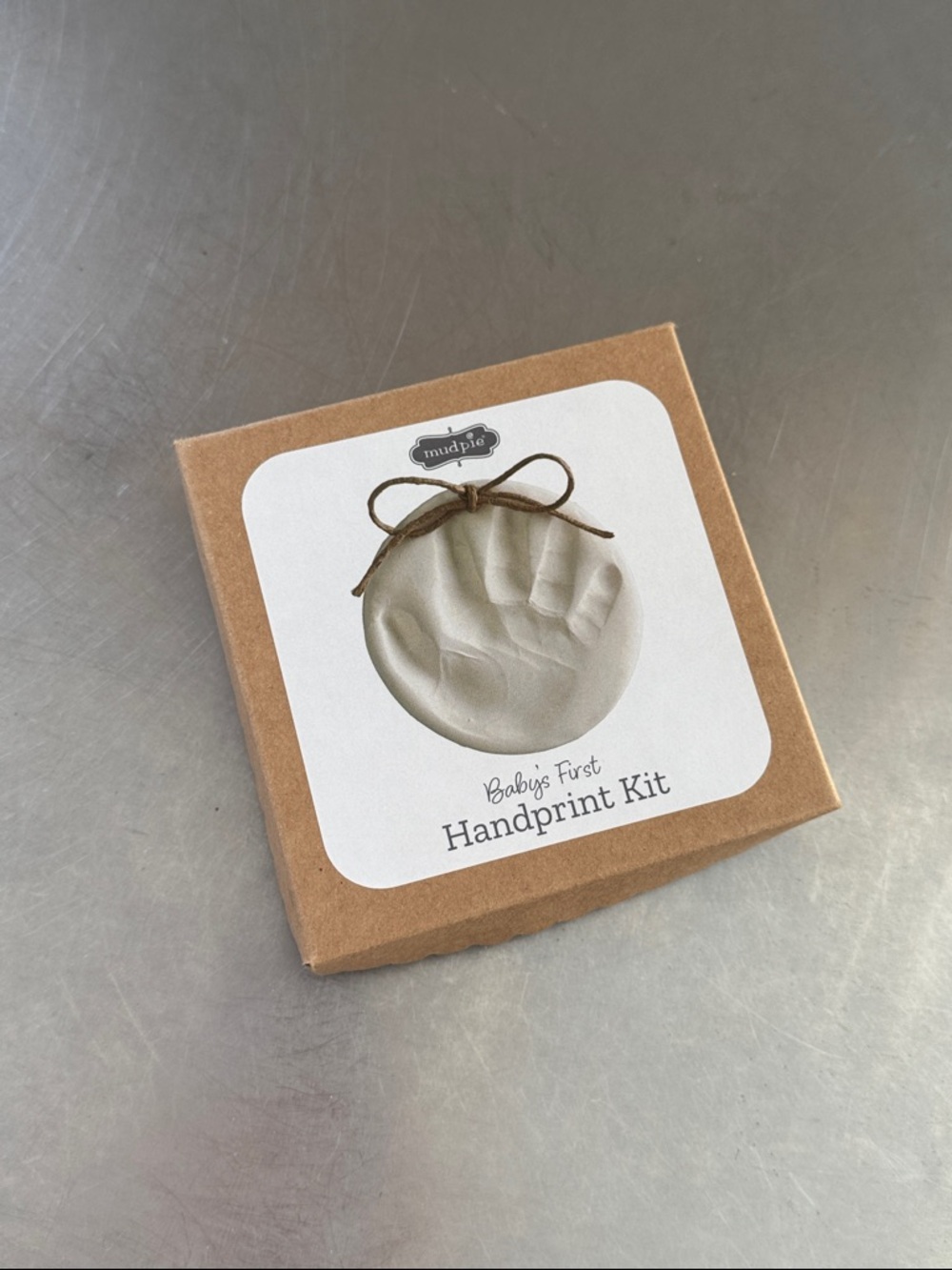 mudpie Baby’s First Handprint Kit • keepsake ornament diy craft baby shower gift